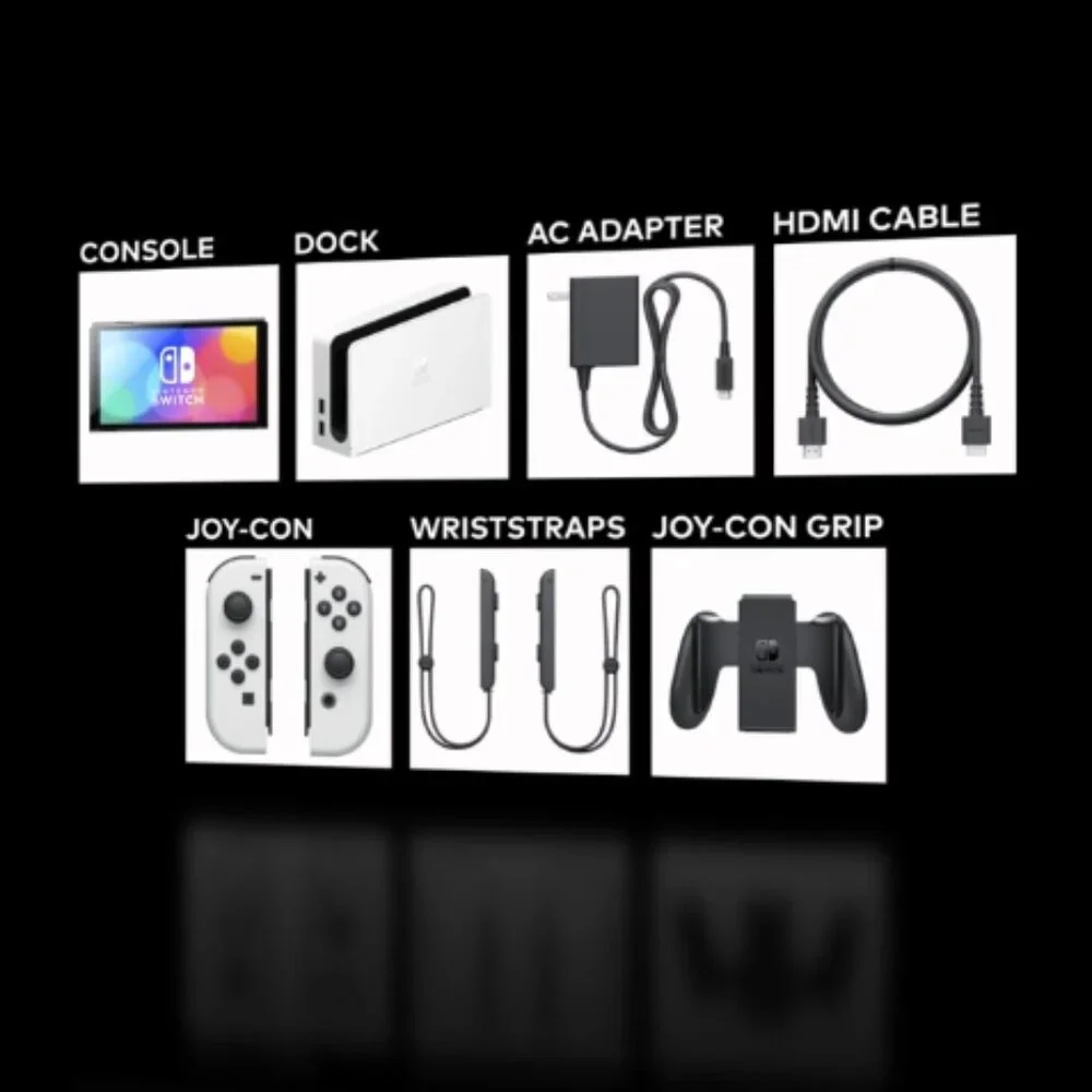 Nintendo Switch OLED White Console